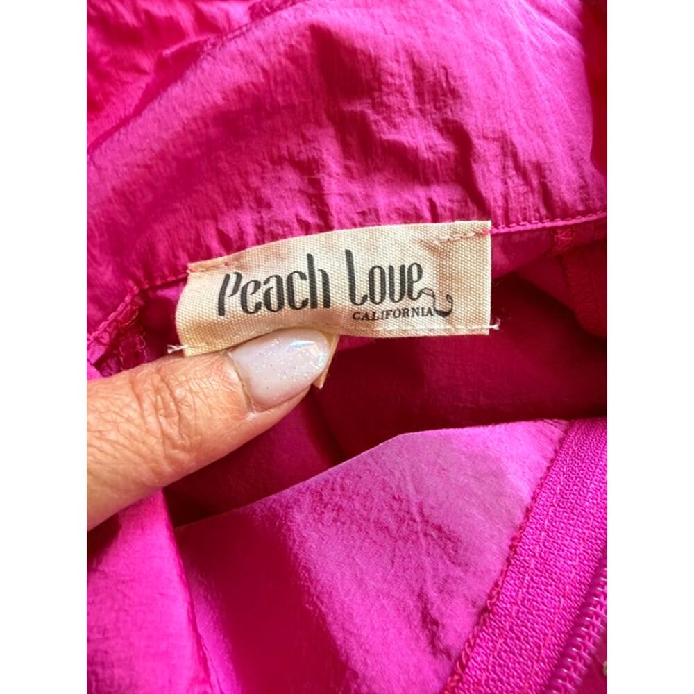 Peach Love - Pull Over Jacket with Sequin Stars - Large - Picture 5 of 8